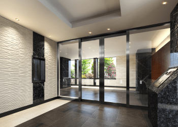 アルファスマート西条土与丸　エントランスホール完成予図