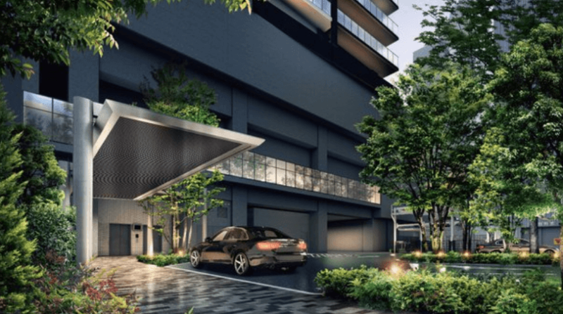 ファイル:エクセレント ザ タワー 車寄せ完成予想図.png