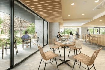 ガーデングランデ横浜戸塚 　サクラカフェ完成予想図