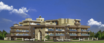 グランファーレ宮の森コートハウス 四季の杜　外観完成予想CG1