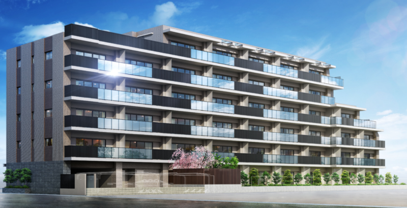 ファイル:グローリオ レジデンス稲毛 外観完成予想CG.png