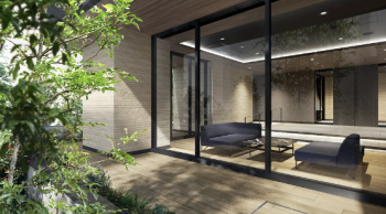 ザ・パークハウス 松戸本町　テラス完成予想図