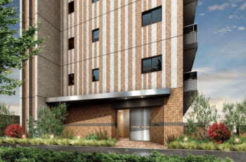 ネベル横浜　エントランスアプローチ完成予想図