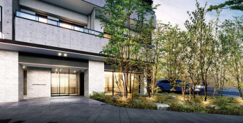 ピアース湘南辻堂　エントランスアプローチ完成予想図