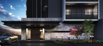 リフローレ豊橋大橋通　エントエランスアプローチ完成予想図