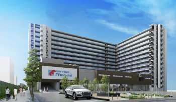 レ・ジェイド シティ瓢箪山　外観完成予想CG2