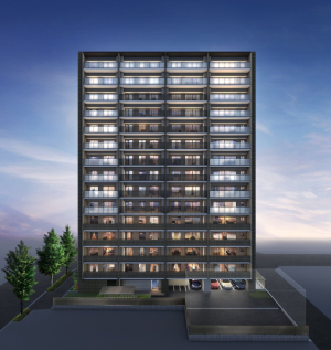 ヴィー・クオレ レジデンス名古屋駅　外観完成予想図1