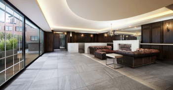 ワコーレ芦屋THE SUITE　エントランスホール完成予想CG