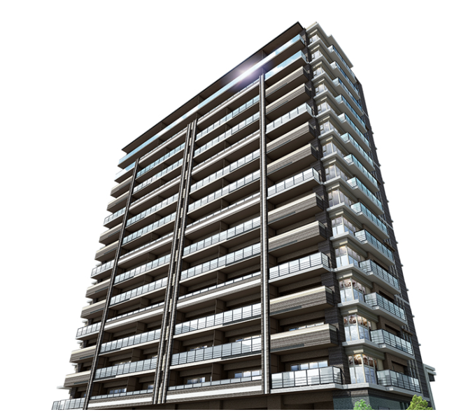 ファイル:クレアホームズ グラン岩崎 ザ・レジデンス 外観完成予想CG2.png