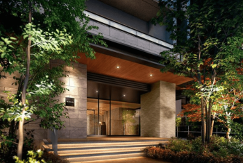 バウス金町　エントエランスアプローチ完成予想図