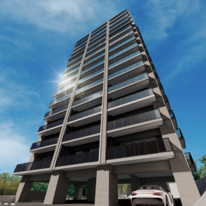 ビバシティネクスト文教Ⅱ　外観完成予想図