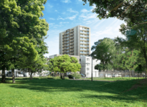 プレミスト札幌元町　外観完成予想図