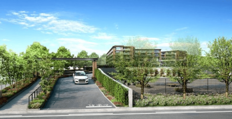 ファイル:メイツ新川崎 エントエランスアプローチ完成予想図.png