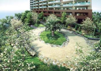 ルピアグランデ浦和美園　中庭完成予想CG