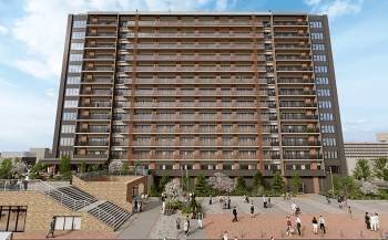 レ・ジェイド北海道北広島　外観完成予想図2