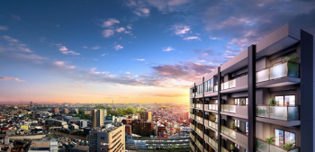 レーベン清瀬THE TOWER 外観完成予想CG2