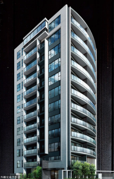 ファイル:シティハウス神楽坂レジデンス 外観完成予想CG.png