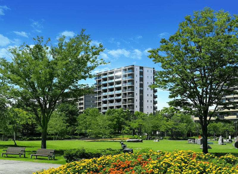 ファイル:レーベン麓山の杜 THE ONE 外観完成予想図2.png