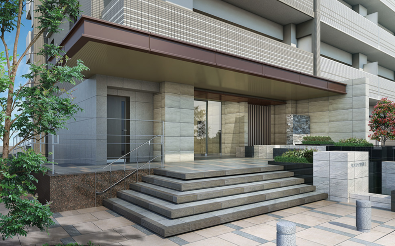 ファイル:アルファステイツ神屋町II エントランスアプローチ完成予想CG.png