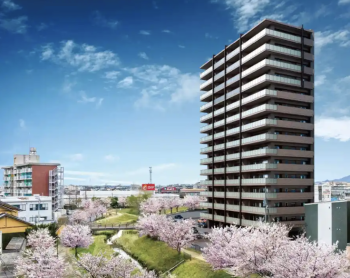 エクセレンシア駅南プレミアムレジデンス　外観完成予想図