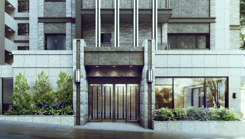 ファイル:クレヴィアたまプラーザ エントエランスアプローチ完成予想図.png