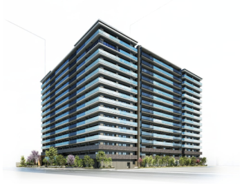 ザ・レジデンス松本深志　外観完成予想図1