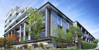 ディアナコート池田山公園　外観完成予想CG