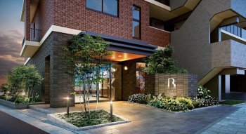 ビ・ウェルフレックス倉敷稲荷町　エントランスアプローチ完成予想図