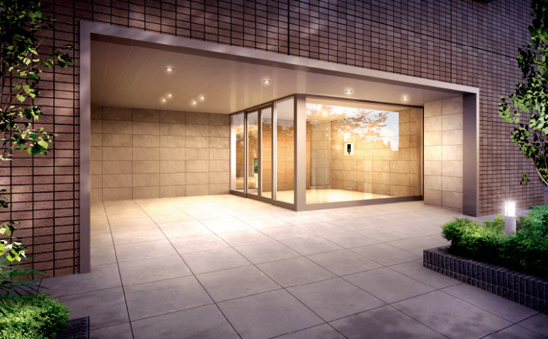 ファイル:プレシス豊田レジデンス エントエランスアプローチ完成予想図.png