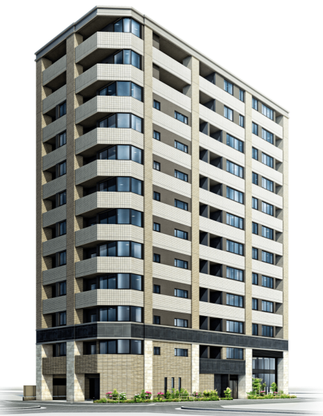 ファイル:レジデンシャル築地 外観完成予想CG.png