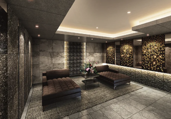 レーベン京都河原町　ラウンジ完成予想図