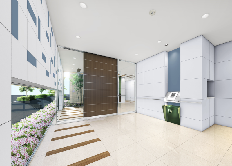 ファイル:アルファステイツ城西公園II エントランスホール完成予想図.png