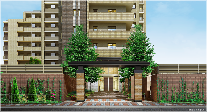 ファイル:ザ・パークハウス 武蔵浦和外観CG.png