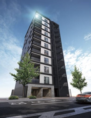 シーンズ京都鴨川河原町　外観完成予想図