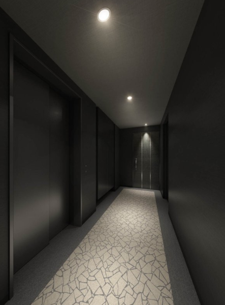 ファイル:ソルフィエスタ町屋 内廊下完成予想CG.png