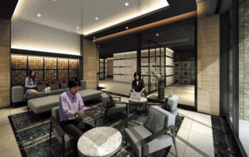 レーベン古川project　エントランスラウンジ完成予想図