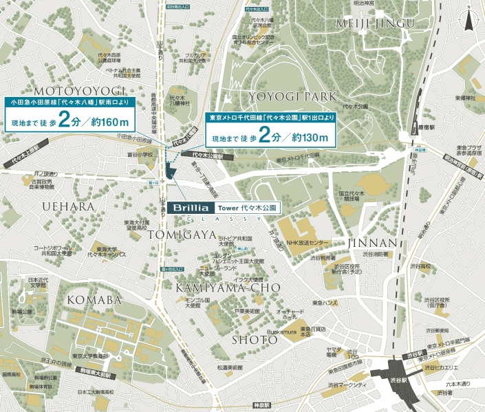 ファイル:現地案内図 代々木ブリリア160924.png