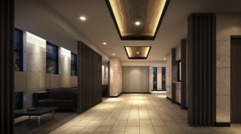 エイルマンション二日市駅前　エントエランスホール完成予想図