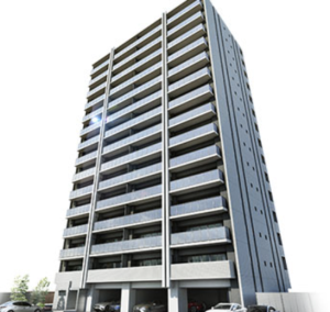 サーパス伏石駅前　外観完成予想図