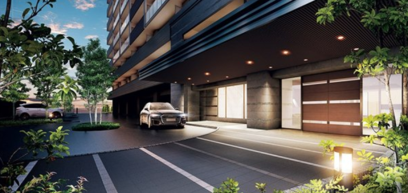 ファイル:ディモア城東シティ エントランス・車寄せ完成予想図.png