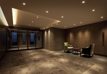 プレサンス ロジェ 庄内通駅前　エントエランスホール完成予想図