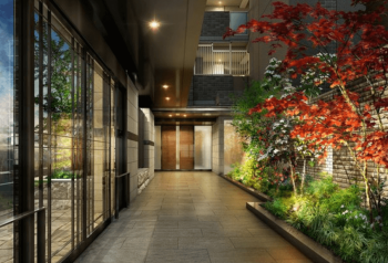 マストスクエア相生山　エントエランスアプローチ完成予想図2