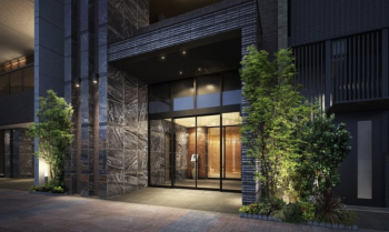 レジデンス岩国駅東　エントランスアプローチ完成予想図