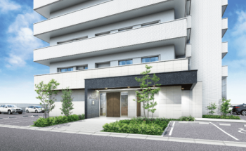 ヴェルディ中納言　エントランスアプローチ完成予想図