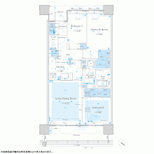 ファイル:E-71Maタイプパークホームズ豊洲ザ レジデンス.gif