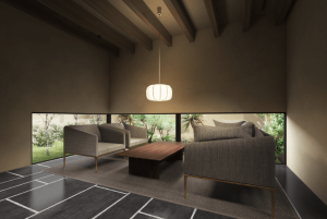 デュレジア薬院3丁目（仮称）　ラウンジ 完成予想図