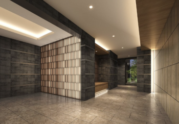 プラウド勾当台公園ディアージュ　エントエランスホール完成予想図