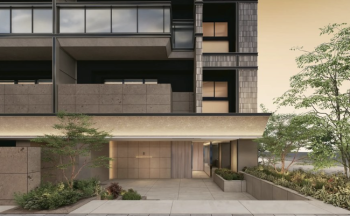 レ・ジェイド帝塚山 エントエランスアプローチ完成予想図.png