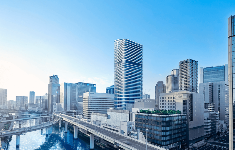 ファイル:Brillia（ブリリア） Tower 堂島 外観完成予想図1.png