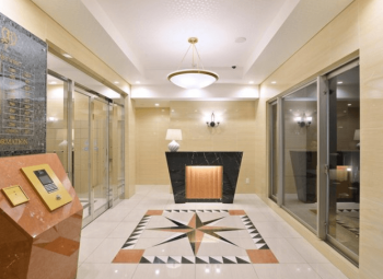 グランファーレ札幌山鼻レガリア　エントランスホール（EAST WING）